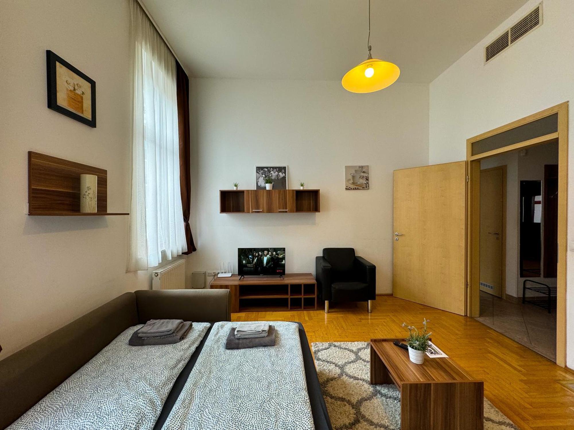 Novo Central Apartments Budapest Habitación foto
